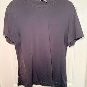 Blue Gray Short Sleeve T-Shirt